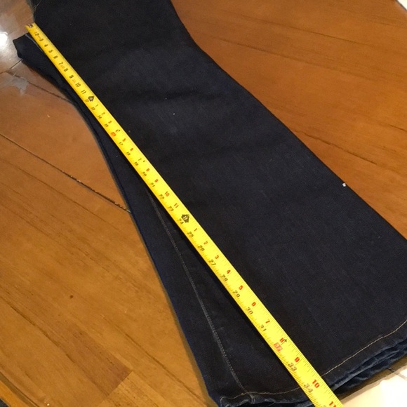 Les Folles de Joie Flare High-Rise Jean - Picture 5 of 7